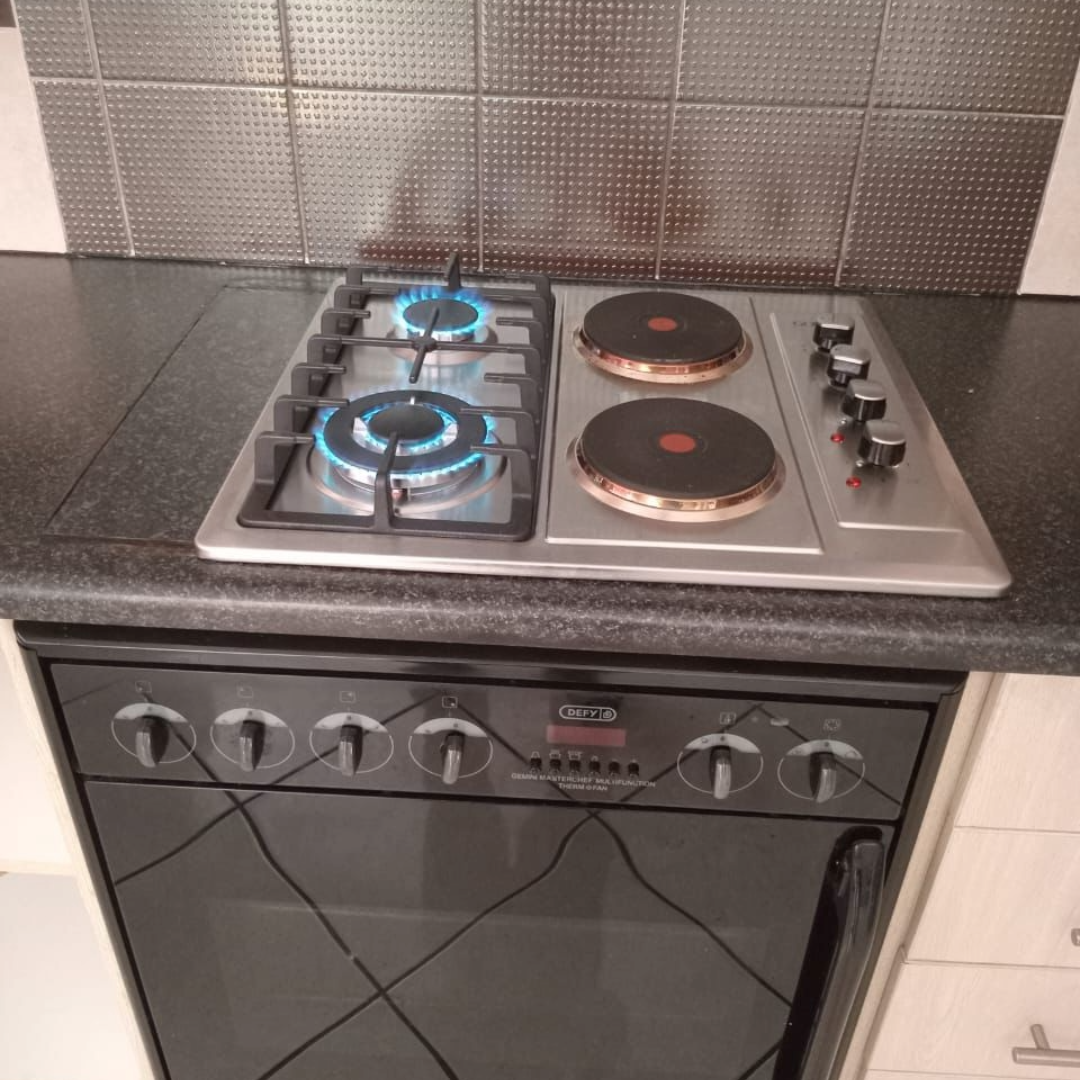 Gas stove installation work by Sips Gas